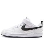 (PS) Nike Court Borough Low 2 'White Black' BQ5451-104