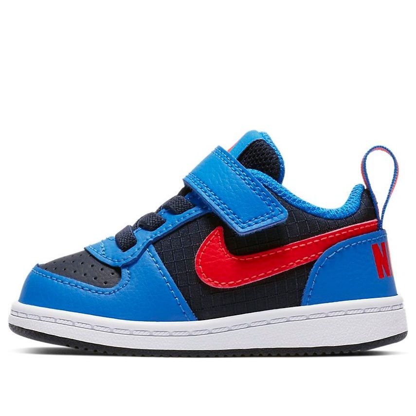 (TD) Nike Court Borough Low 'Blue Red Black' 870029-404