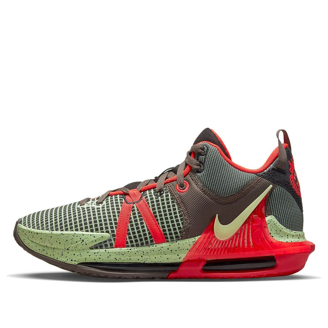 Nike LeBron Witness 7 EP 'Black Crimson Alligator' DM1122-001