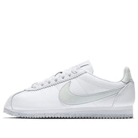 (WMNS) Nike Classic Cortez Flyleather 'White Light Silver' AR4874-100