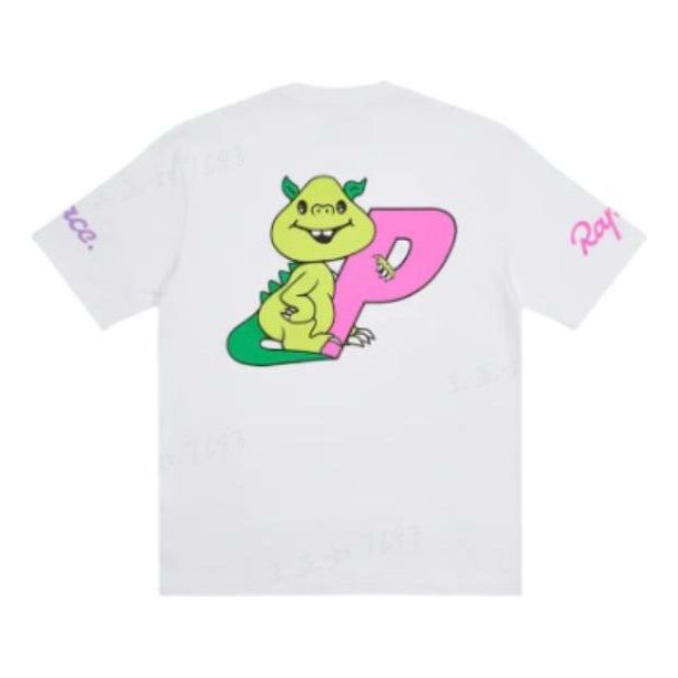 Palace X Rapha SS22 T-Shirt 'White' PLA-SS22-265