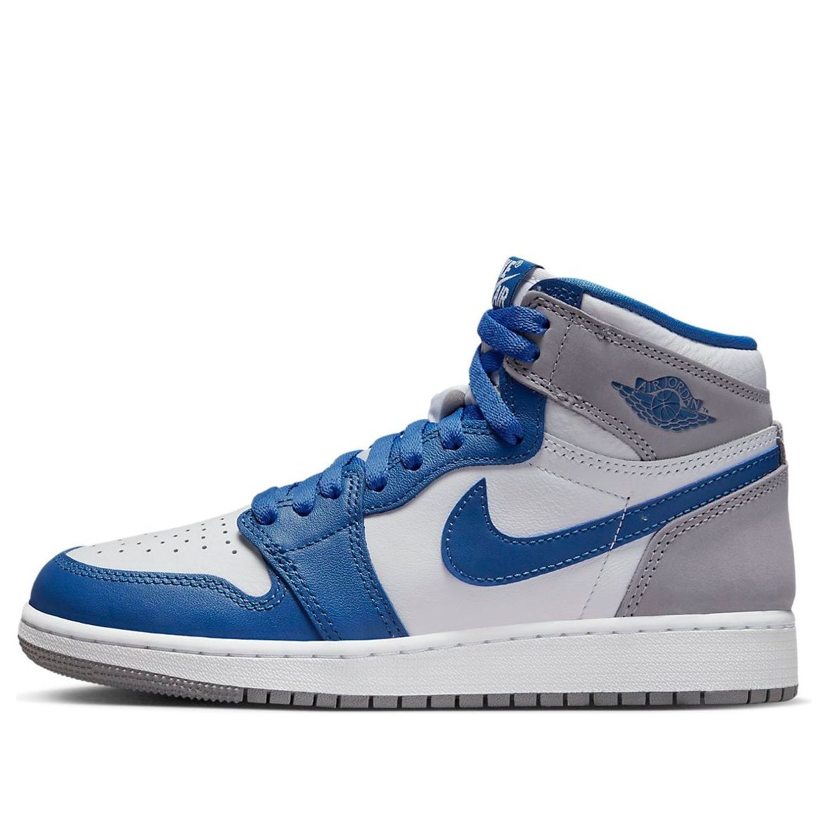 (GS) Air Jordan 1 Retro High OG 'True Blue' FD1437-410