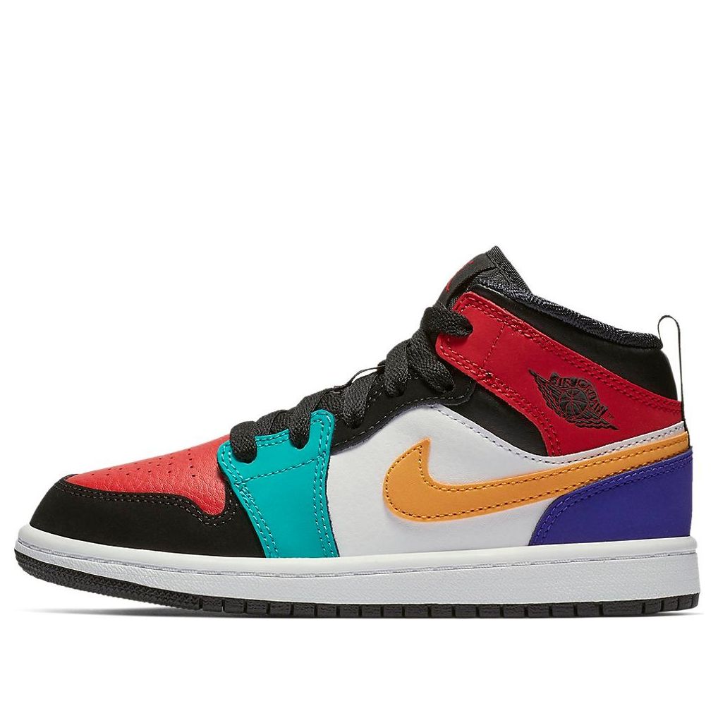 (PS) Air Jordan 1 Mid 'Multi-Color' 640734-125