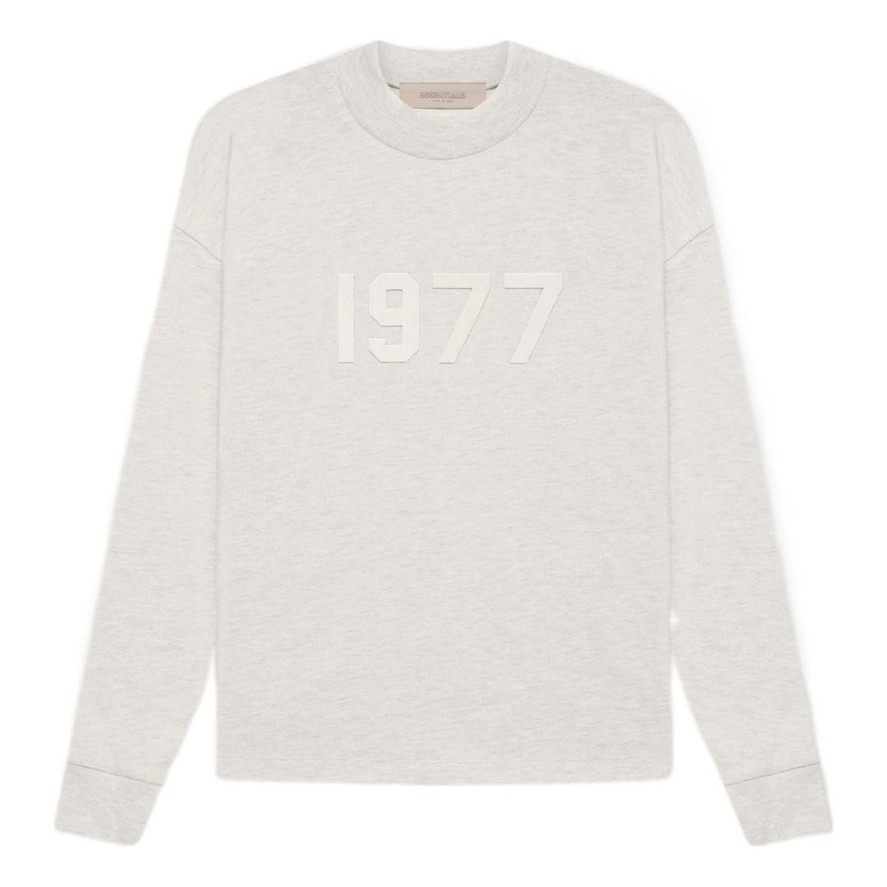 Fear of God Essentials SS22 Long Sleeve T-Shirt 1977 'Light Oatmeal' FOG-SS22-238