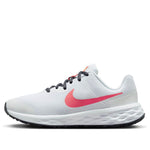 (GS) Nike Revolution 6 Road Running Shoes 'White Gridiron Orange Sea Coral' DD1096-101