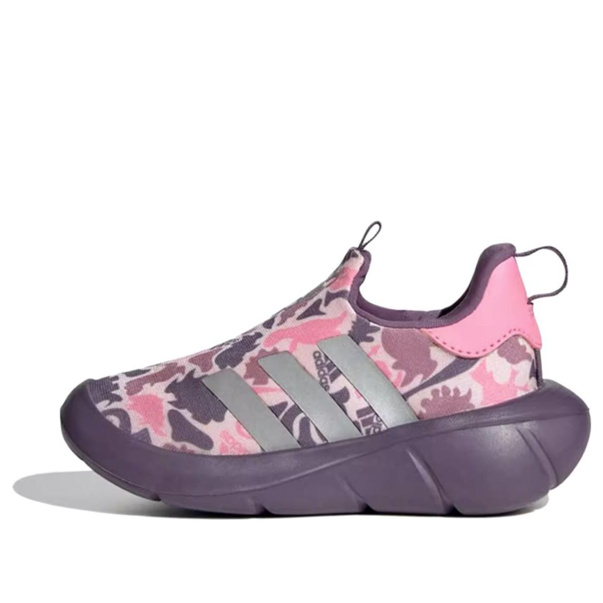 (TD) adidas Monofit Slip-On Shoes ' Clear Pink / Silver Metallic / Wonder Orchid;' IG4931