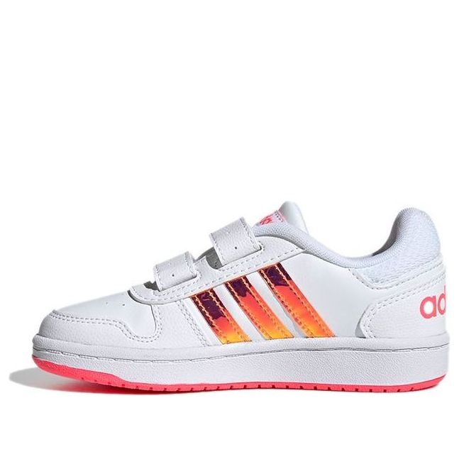 (PS) adidas Hoops 2.0 'White Pink' FW7615