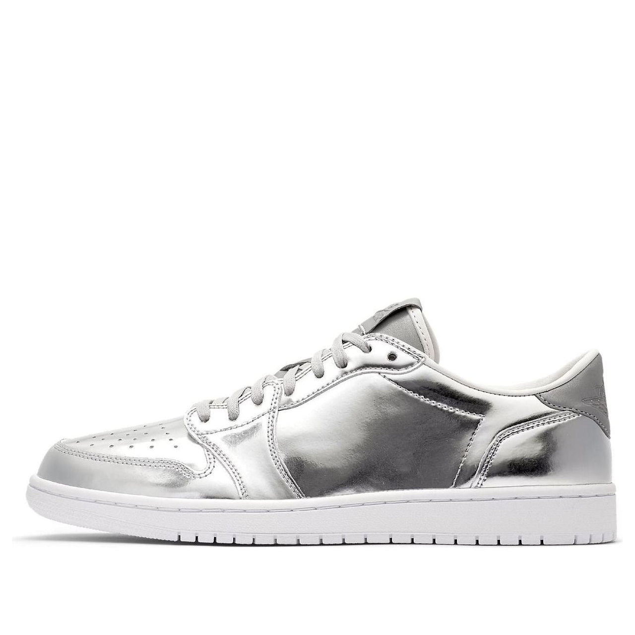 Air Jordan 1 Retro Low OG Pinnacle 'Metallic Silver' 852549-003