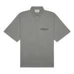 Fear of God Essentials SS20 Logo Polo Shirt 'Charcoal' FOG-SS20-404