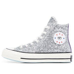 (WMNS) Converse Chiara x Chuck 70 High 'Silver Glitter Purple' 563832C