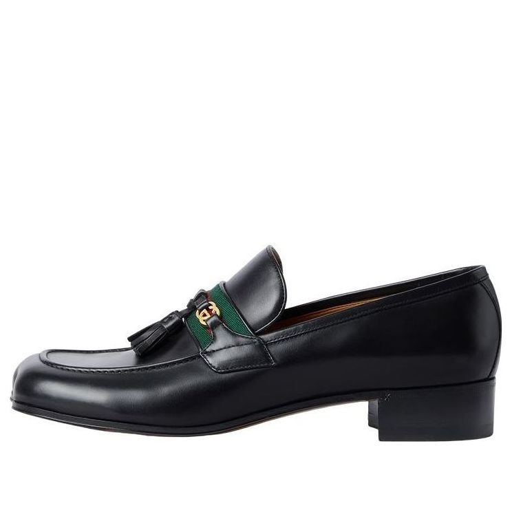 Gucci Tassel Loafers 'Black' 744406-1W610-1066