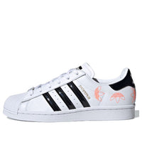 (WMNS) adidas originals Superstar LOGO 'Black White' FX2246
