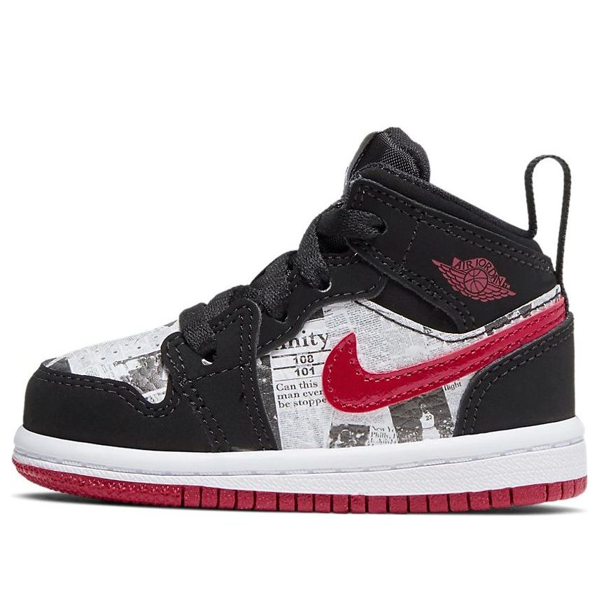 (TD) Air Jordan 1 Mid SE 'Newspaper Air Times' BQ6933-061