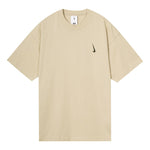 Nike x Billie Eilish Crossover SS22 Solid Color Loose Cozy Short Sleeve Asia Edition Couple Style Brown DQ7756-202
