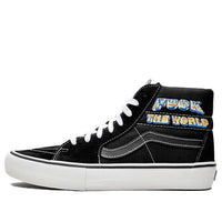 Vans Supreme x SK8-HI 'Fuck The World - Black' VN0A45JDSY1
