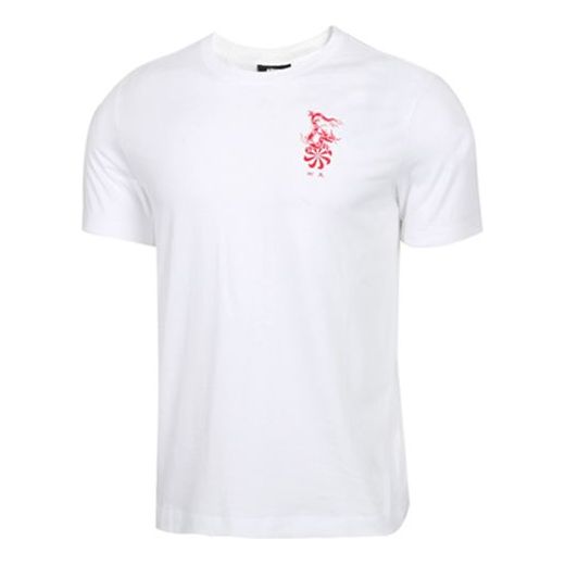 Men's Nike Dragon Boat Team Short Sleeve White T-Shirt CI9843-100