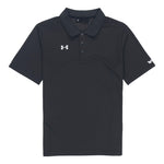 Men's Under Armour Casual Sports lapel Training Breathable Short Sleeve Polo Shirt Gray 21500537-010