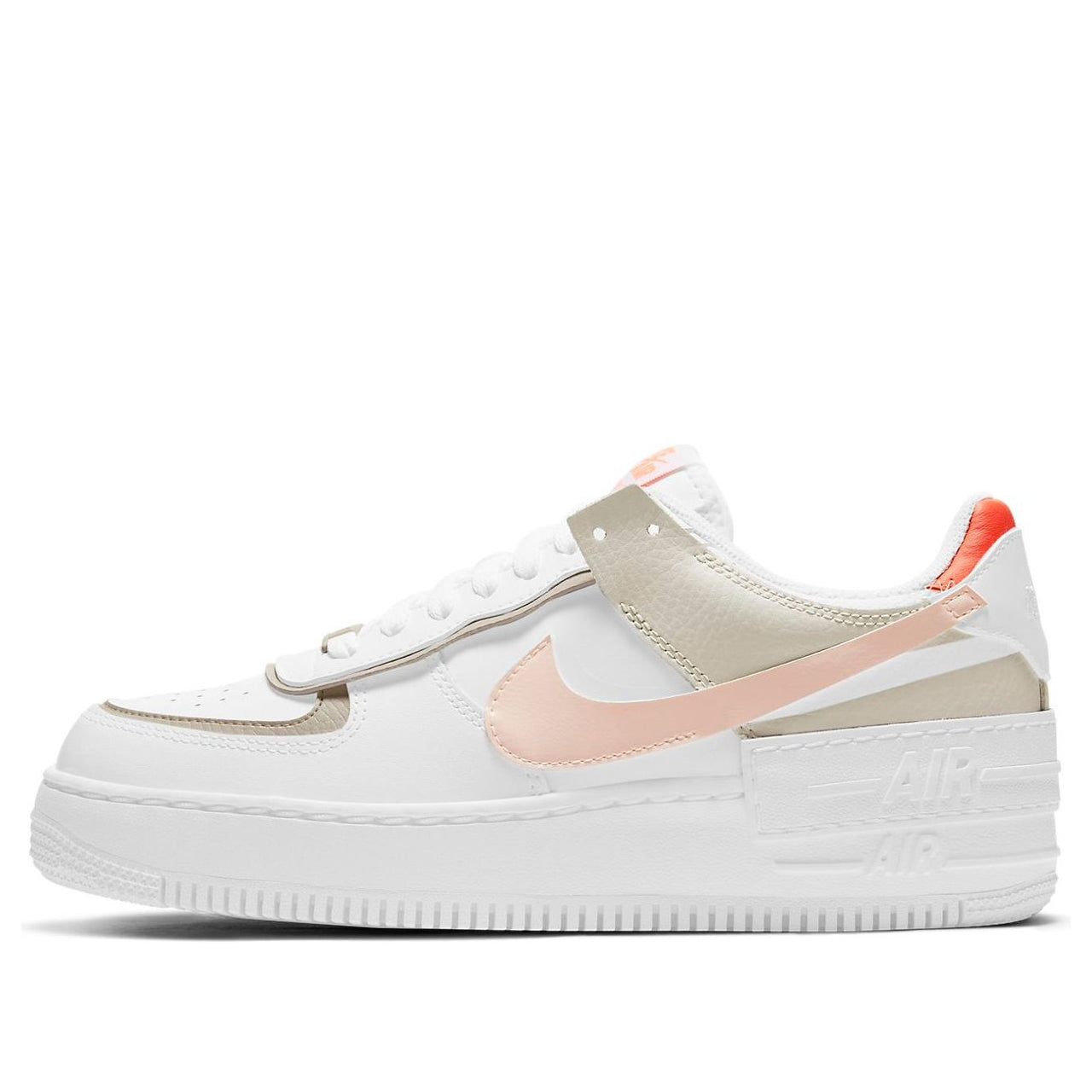 (WMNS) Nike Air Force 1 Low Shadow 'White Bright Mango' DH3896-100