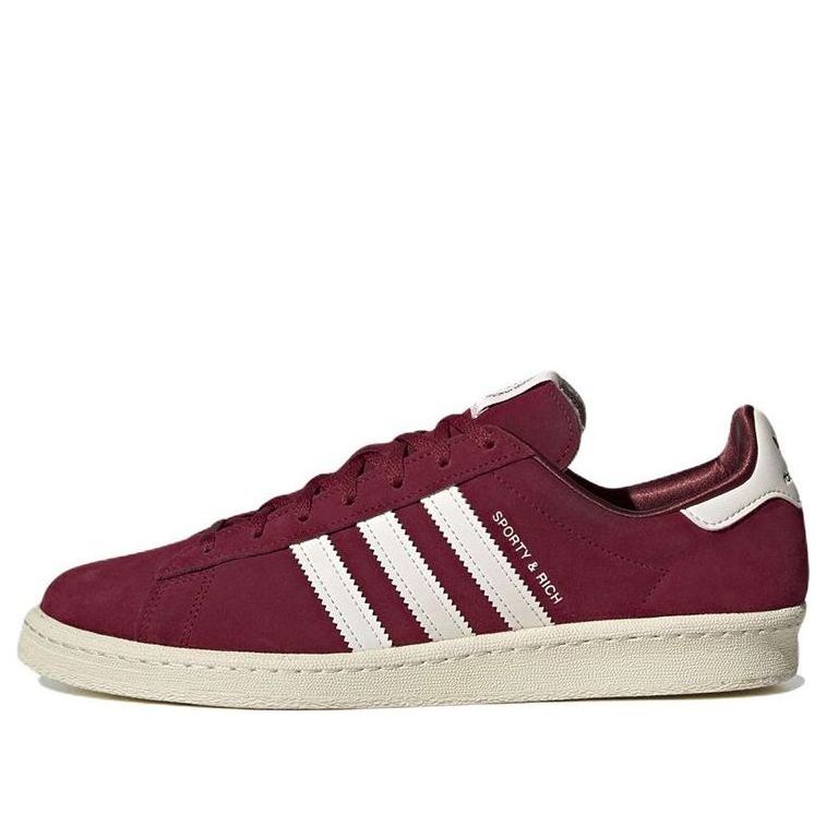 adidas x Sporty & Rich Campus 80s 'Collegiate Burgundy' HQ6074