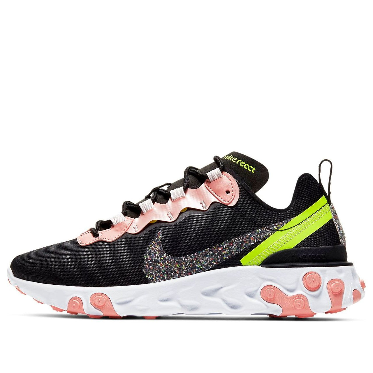 (WMNS) Nike React Element 55 Premium 'Black Coral Stardust' CD6964-002
