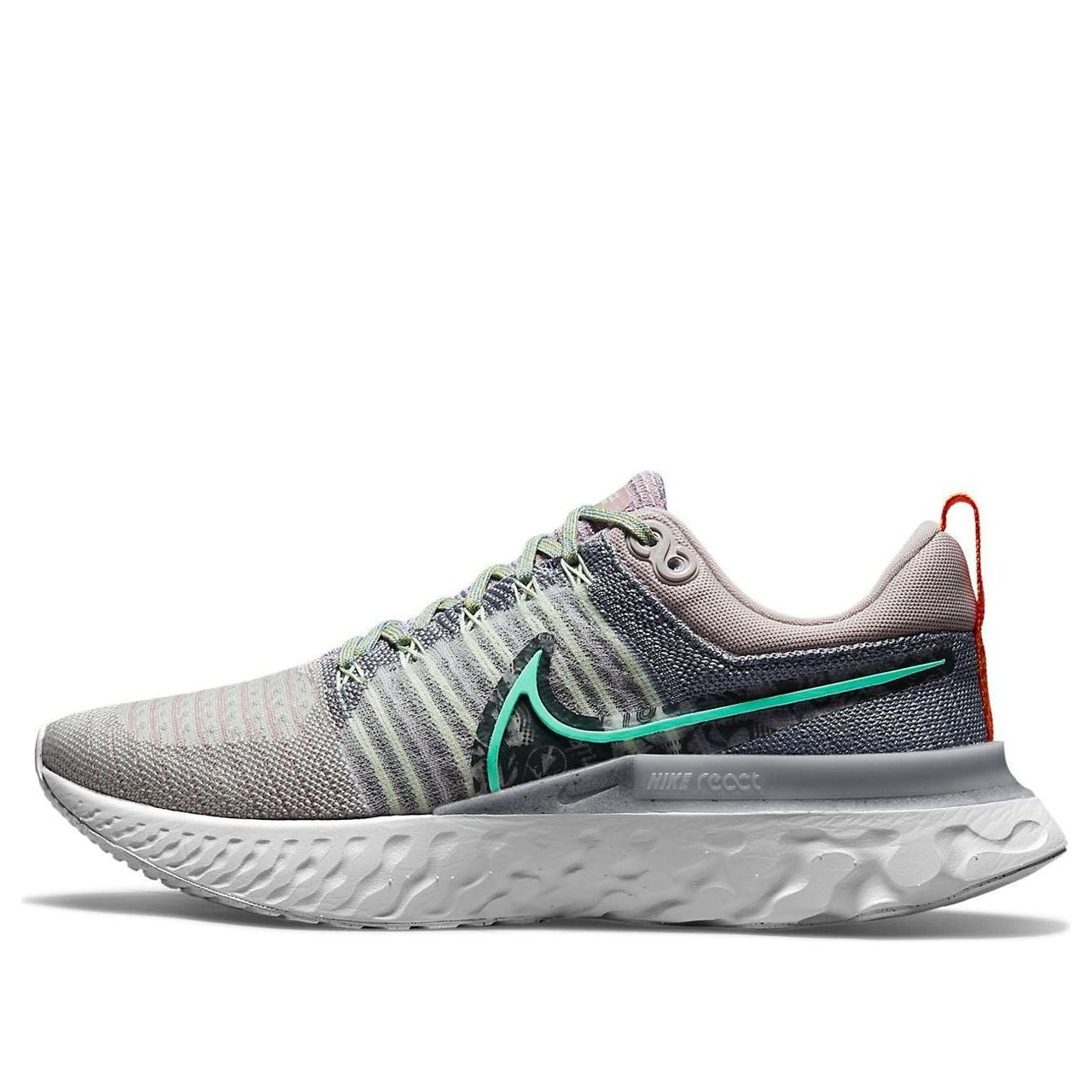 (WMNS) Nike React Infinity Run Flyknit 2 'Violet Ash Light Menta' DC4629-500