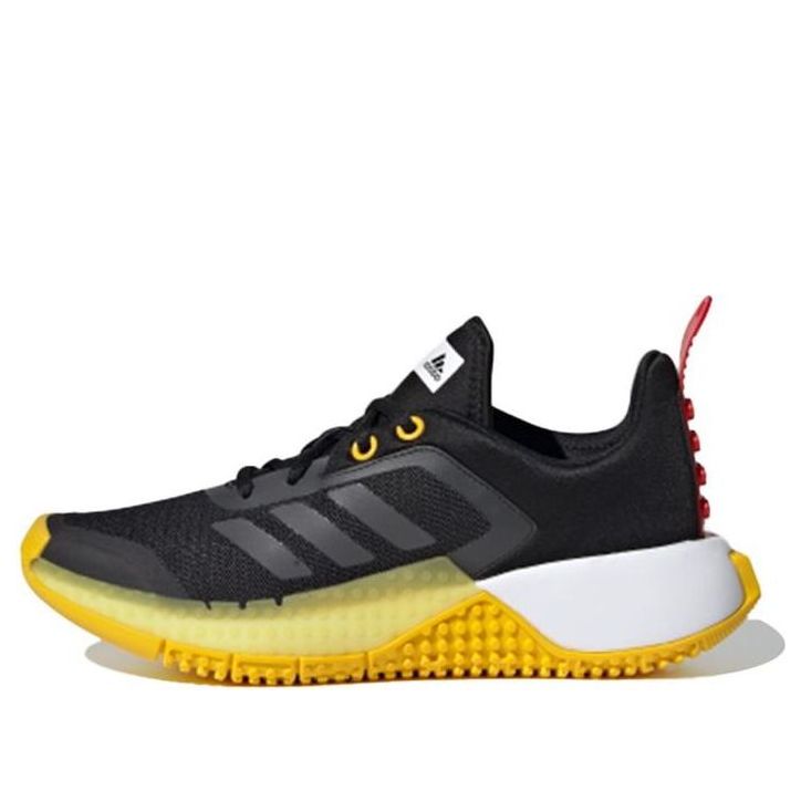 (GS) adidas LEGO x Sport 'Black Yellow' FX2863