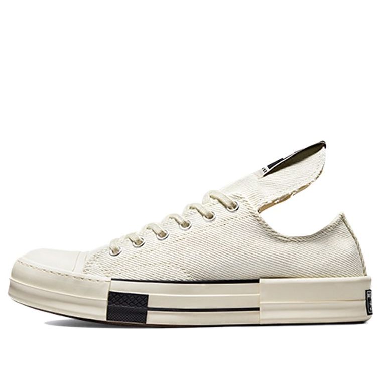 Converse Rick Owens x DRKSHDW DRKSTAR Chuck 70 Low 'Egret' A00134C