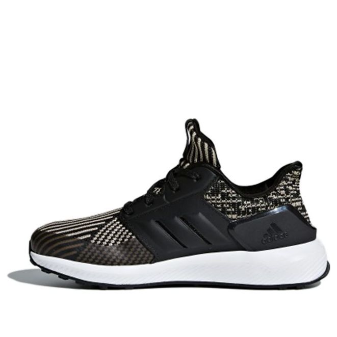 (PS) adidas RapidaRun Knit J 'Black' CQ0158