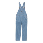 (WMNS) Vans Ground Work Denim Overalls 'Stone Wash' VN000F7E7W6