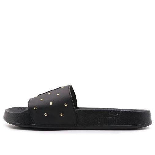(WMNS) PUMA Leadcat Studs Slide Black 369405-01