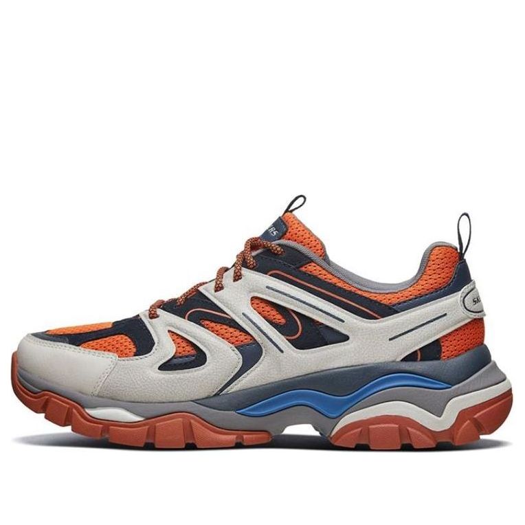 Skechers Stak-Ultra Low-Top Running Shoes Orange/White/Black 66255-NVOR