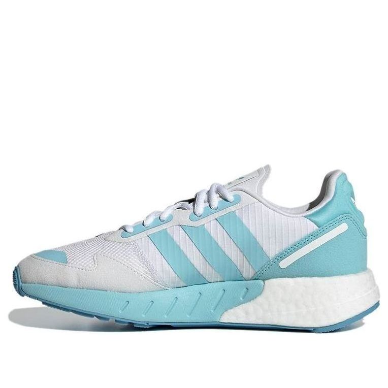 (WMNS) adidas ZX 1K Boost 'Bold Logo Graphic - Hazy Sky' FX6864