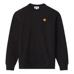 (WMNS) KENZO SS21 Embroidery Round-neck Swea Black FB52SW8204ML-99