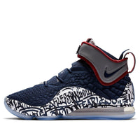 Nike LeBron 17 EP 'LeBron 4 Cold Blue Graffiti' CT6052-400
