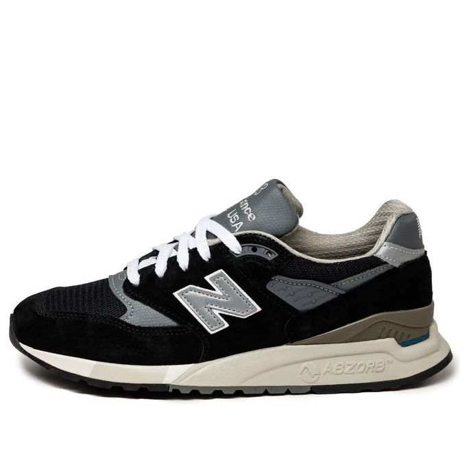 New Balance 998 Made in USA 'Black Silver' U998BL