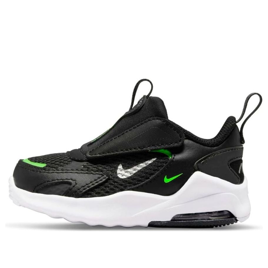 (TD) Nike Air Max Bolt Low-Top Running Shoes Black/White CW1629-006