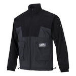 Men's adidas Colorblock Logo Big Pocket Jacket Autumn Black HE9929