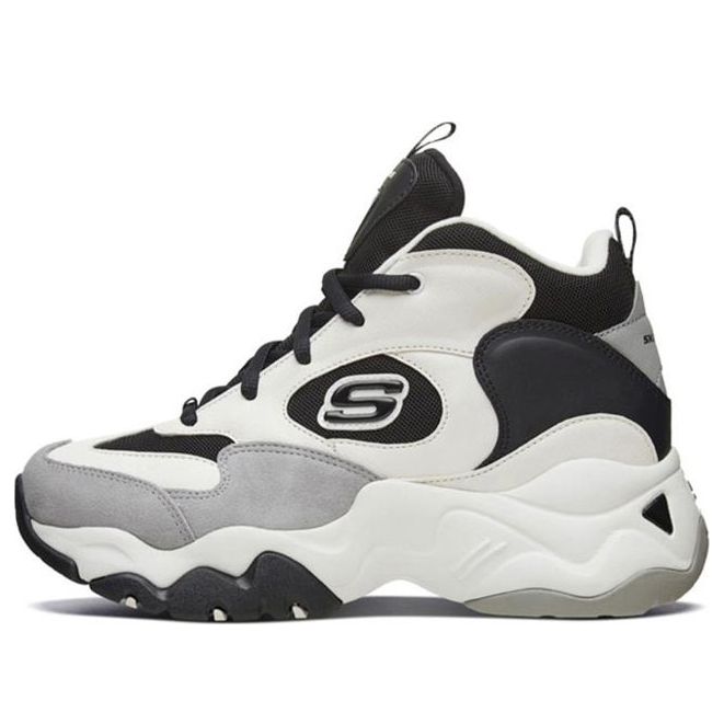 (WMNS) Skechers D'Lites 3.0 Sports Shoes Black/White 88888378-BKNT
