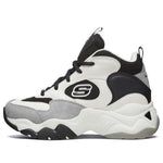 (WMNS) Skechers D'Lites 3.0 Sports Shoes Black/White 88888378-BKNT