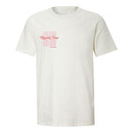 Converse reversible Alphabet Printing Short Sleeve Creamy White 10019650-A02