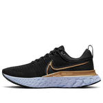 (WMNS) Nike React Infinity Run Flyknit 2 'Black Metallic Gold' CT2423-009