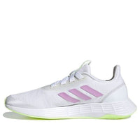 (WMNS) adidas QT Racer 'White Clear Lilac' FY5675