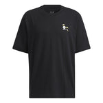 adidas neo M Sw Arc Slgn T Alphabet Sports Short Sleeve Couple Style Black HC9748