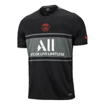 Nike Soccer/Football Sports Short Sleeve Jersey SW Fan Edition 21-22 Season Paris Saint-Germain Away Gray DB5900-011