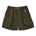 Men's Nike ACG Multiple Pockets Outdoor Cargo Loose Casual Straight Shorts Green DN3945-325