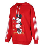 (WMNS) adidas neo x DISNEY Mickey Mouse Crossover CNY Printing Red GE7774