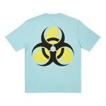 PALACE Bio Hazard Blue Triangle Back Pattern Logo Short Sleeve Unisex Light Blue P20TS149