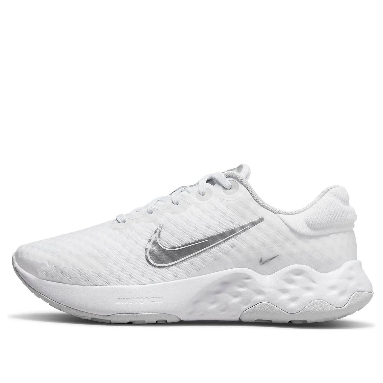(WMNS) Nike Renew Ride 3 'White Metallic Silver' DC8184-100