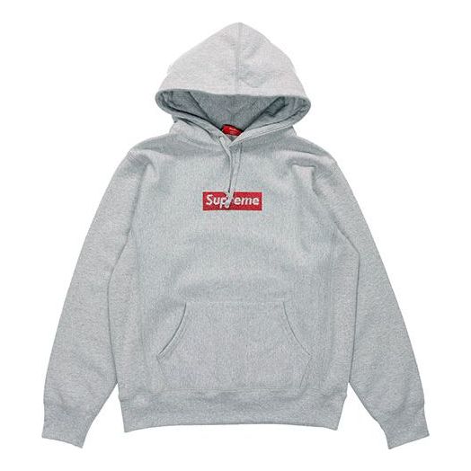 Supreme SS19 x Swarovski Box Logo Hooded Sweatshirt BOGO SUP-SS19-909