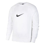 Nike Sportswear Swoosh Casual Sports Crew-neck Long Sleeve 'White' DA0087-100